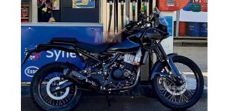 Upcoming Royal Enfield Himalayan 450 spied in UK Reveals